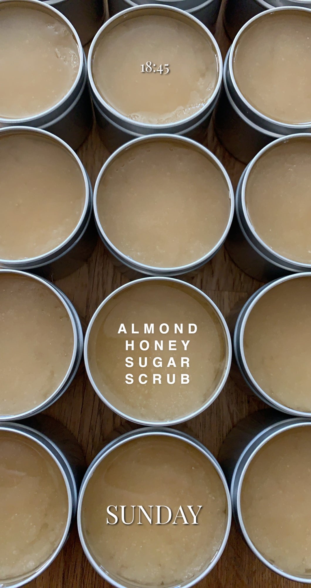 Sweet Almond Honey Scrub